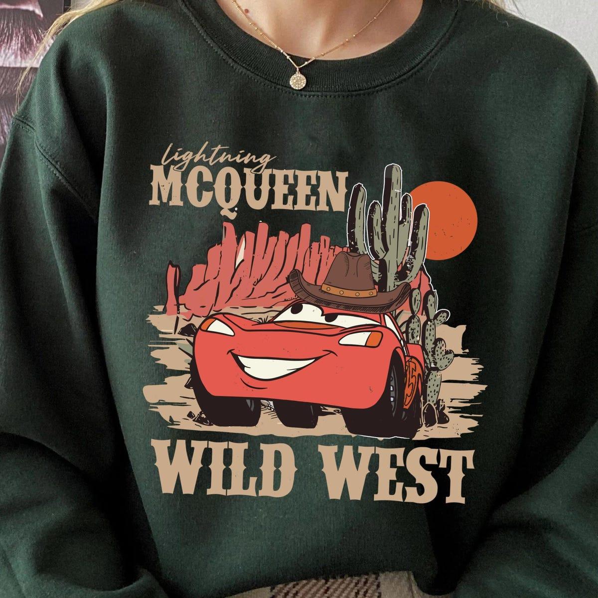 Lightning Mcqueen Western Cowboy Wild West Shirt 4