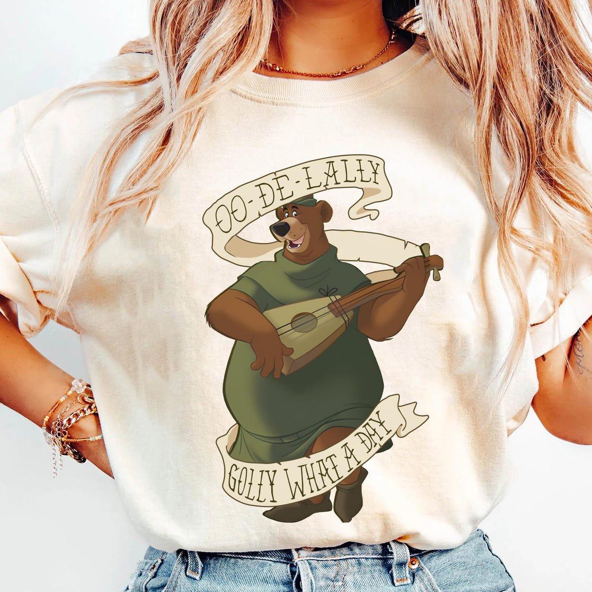 Little John Bear Plays Guitar Oo De Lally Golly What A Day Shirt 1