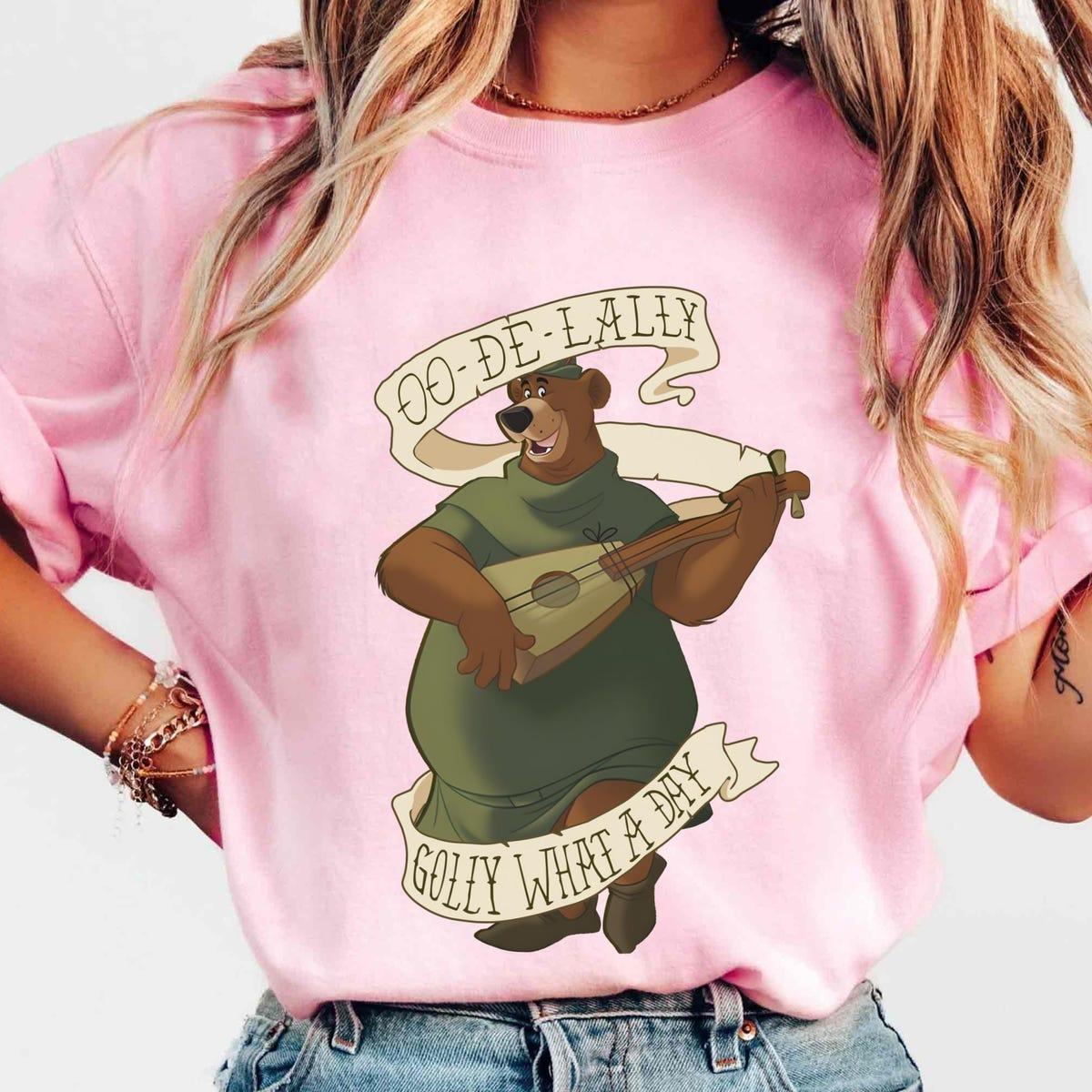 Little John Bear Plays Guitar Oo De Lally Golly What A Day Shirt 3