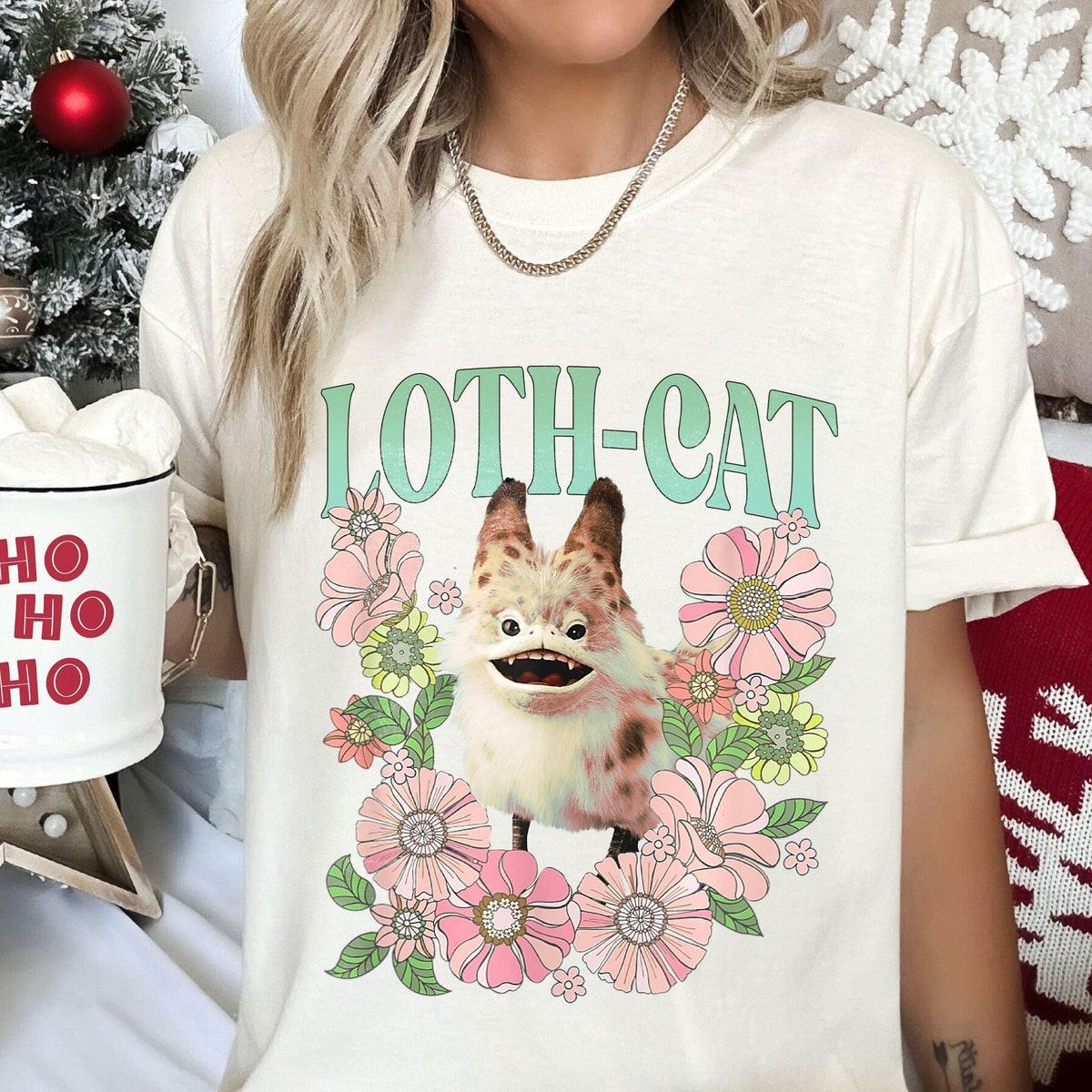 Loth cat Floral Force Creature Ahsoka Star Wars Shirt 3