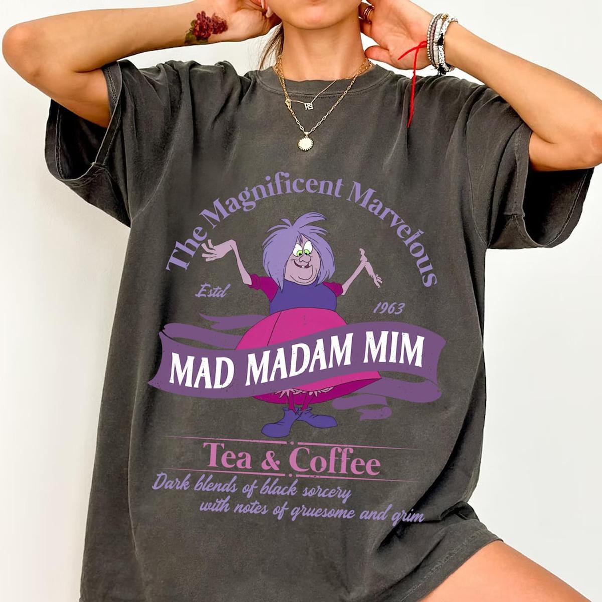 Mad Madam Mim Tea And Coffee Sword In The Stone Shirt 2