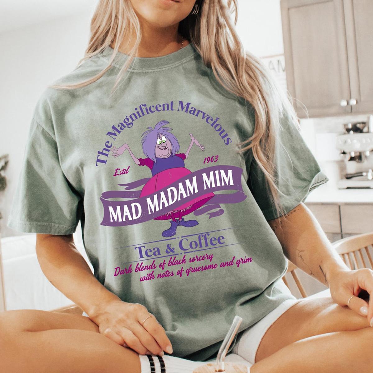 Mad Madam Mim Tea And Coffee Sword In The Stone Shirt 4