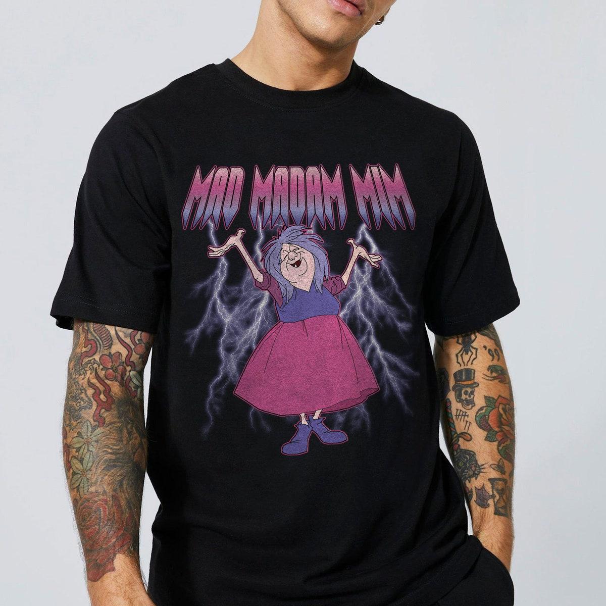 Mad Madam Mim The Sword In The Stone Metal Rock Shirt 5