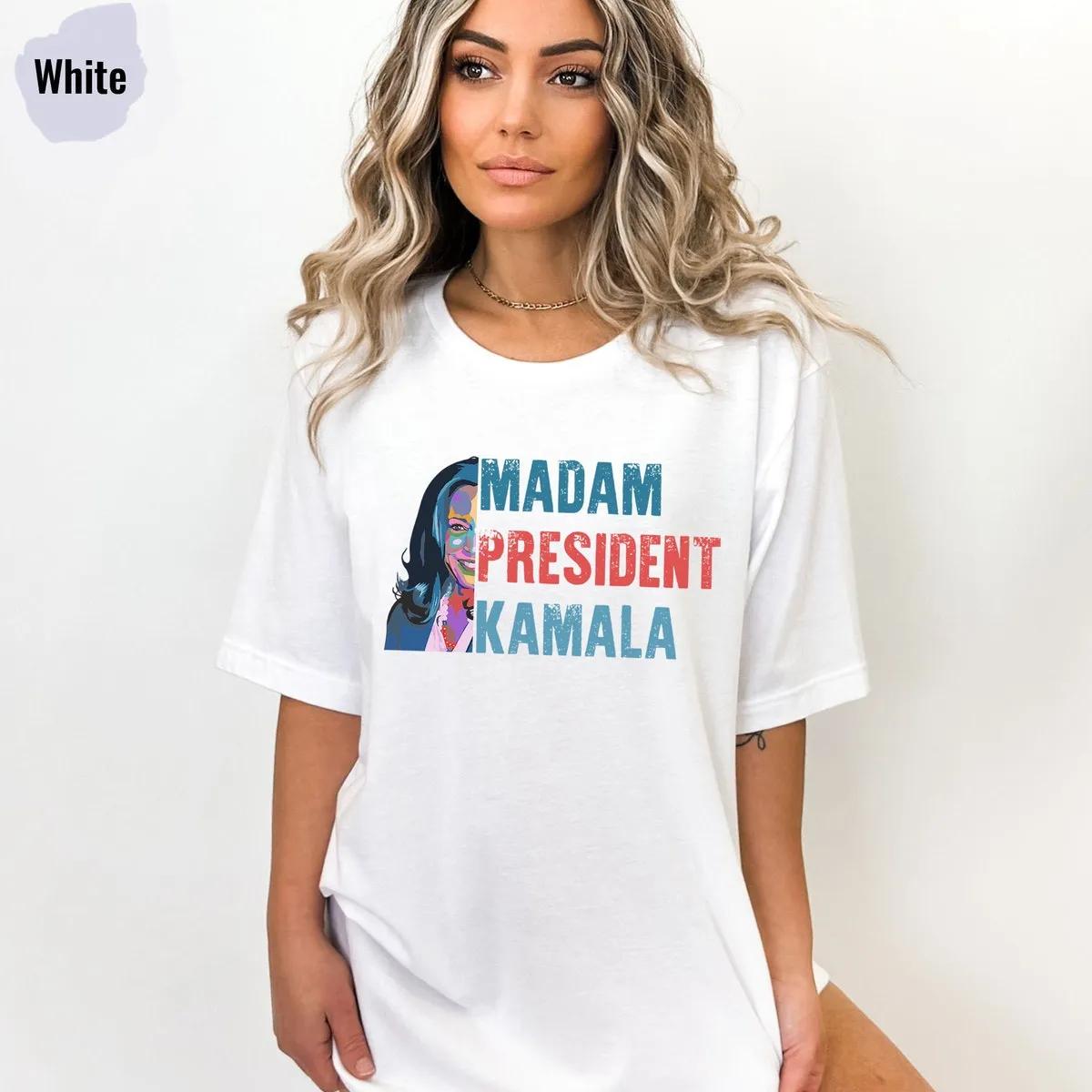 Madam President In My Kamala 2024 Era Madam President Shirt 6