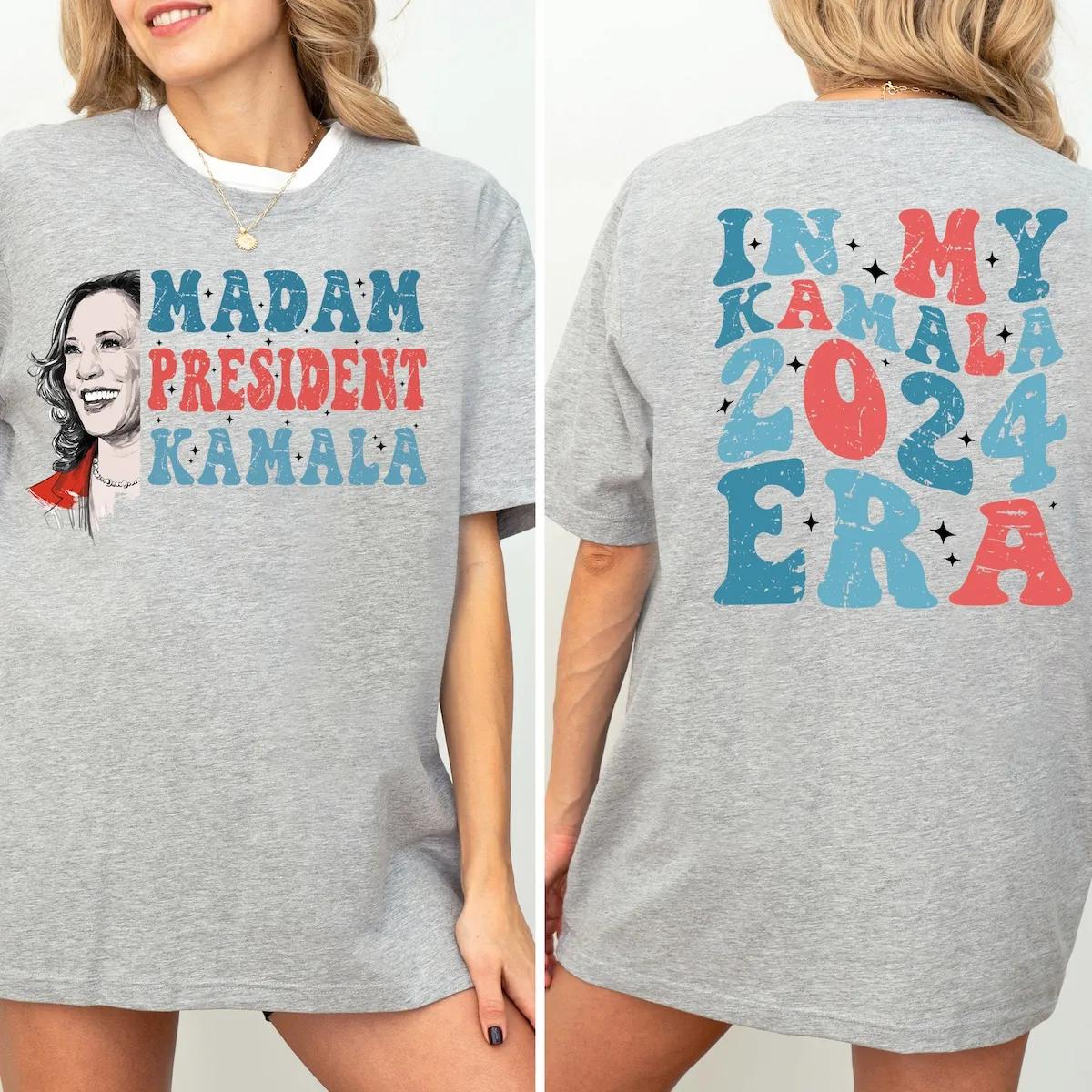 Madam President In My Kamala 2024 Era Shirt Kamala Harris Im Speaking Tee 3