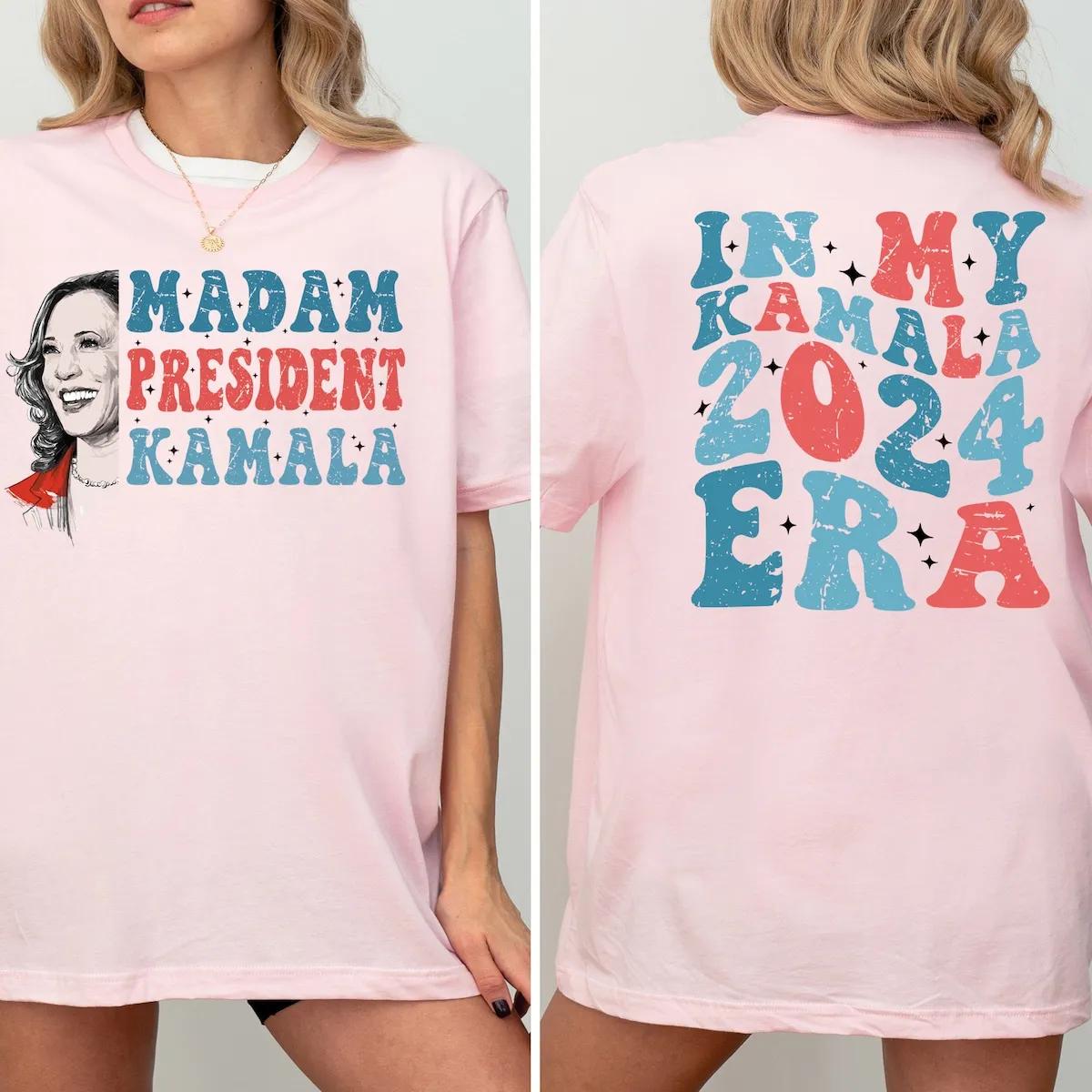 Madam President In My Kamala 2024 Era Shirt Kamala Harris Im Speaking Tee 4