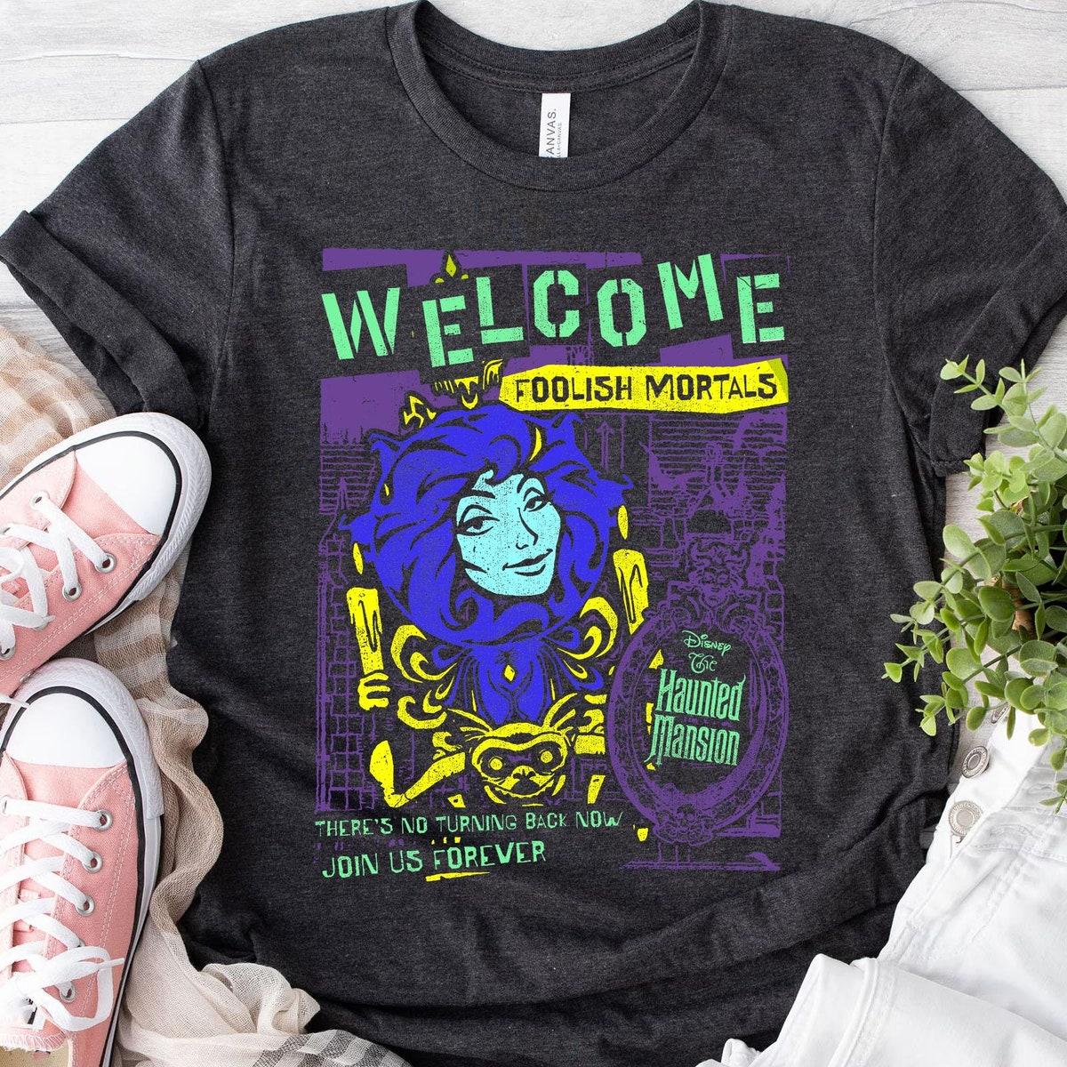 Madame Leota Welcome Foolish Mortals Haunted Mansion Shirt 5