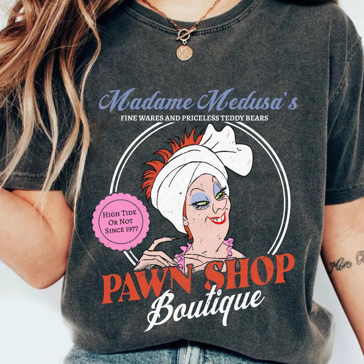 Madame Medusa Villains Pawn Shop Shirt 1