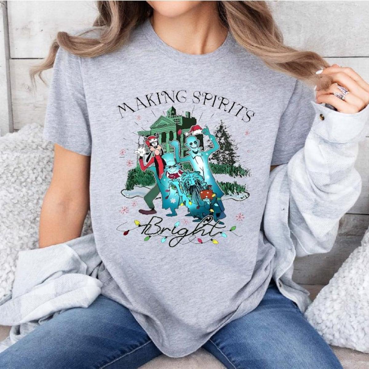 Making Spirits Bright Goofy Christmas Shirt 2