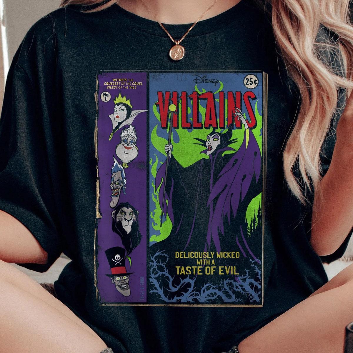 Maleficent Deliciously Wicked With Taste Of Evil Shirt 1