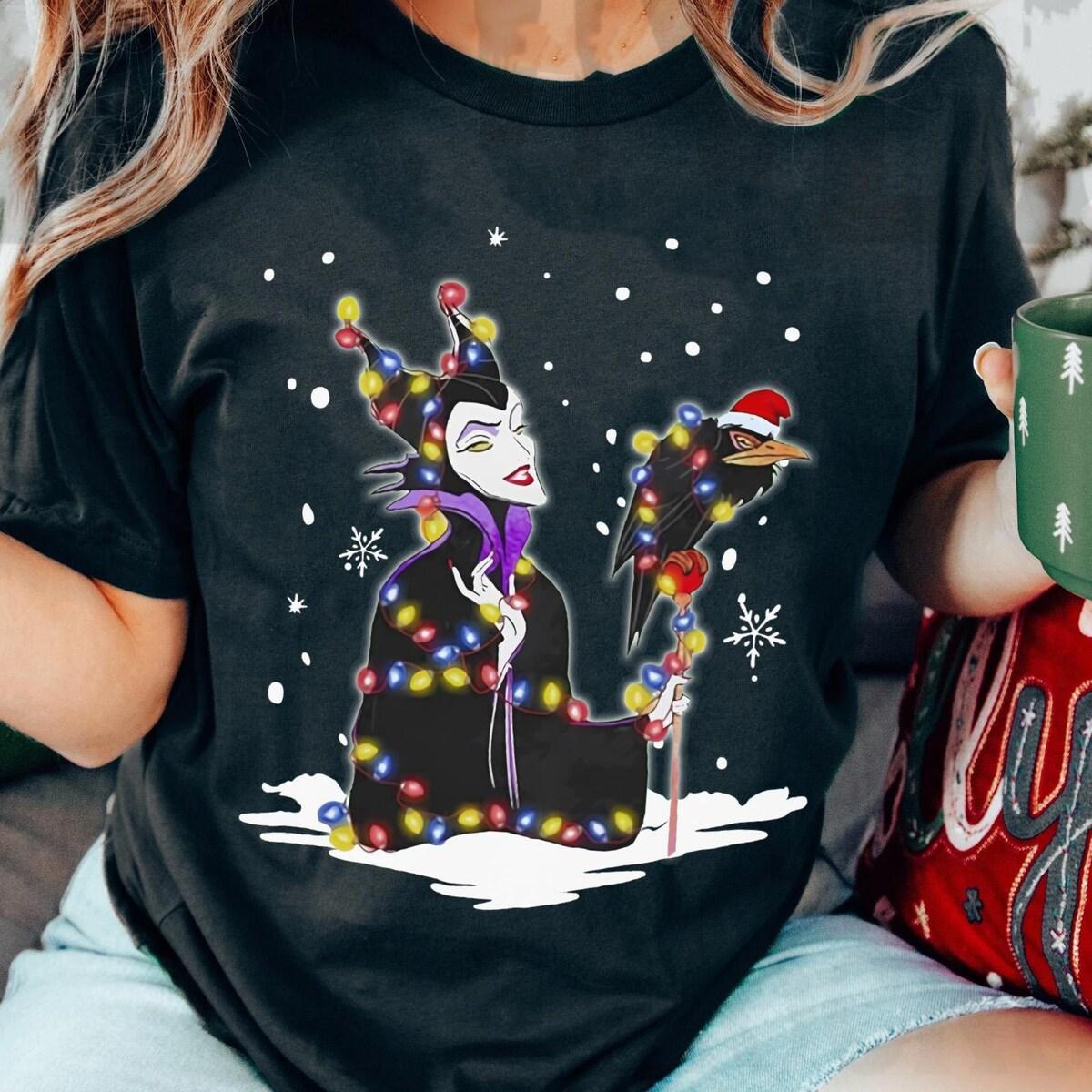 Maleficent Villains Christmas Disney Shirt 1