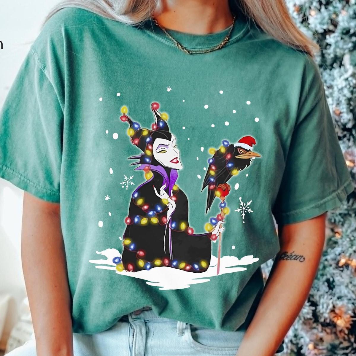 Maleficent Villains Christmas Disney Shirt 2