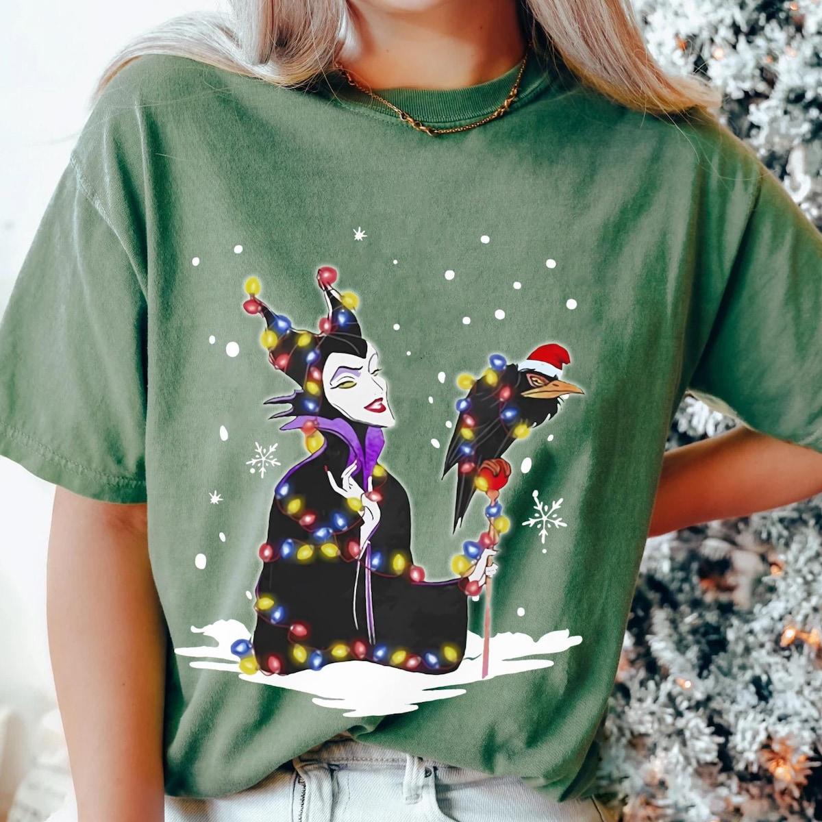 Maleficent Villains Christmas Disney Shirt 4