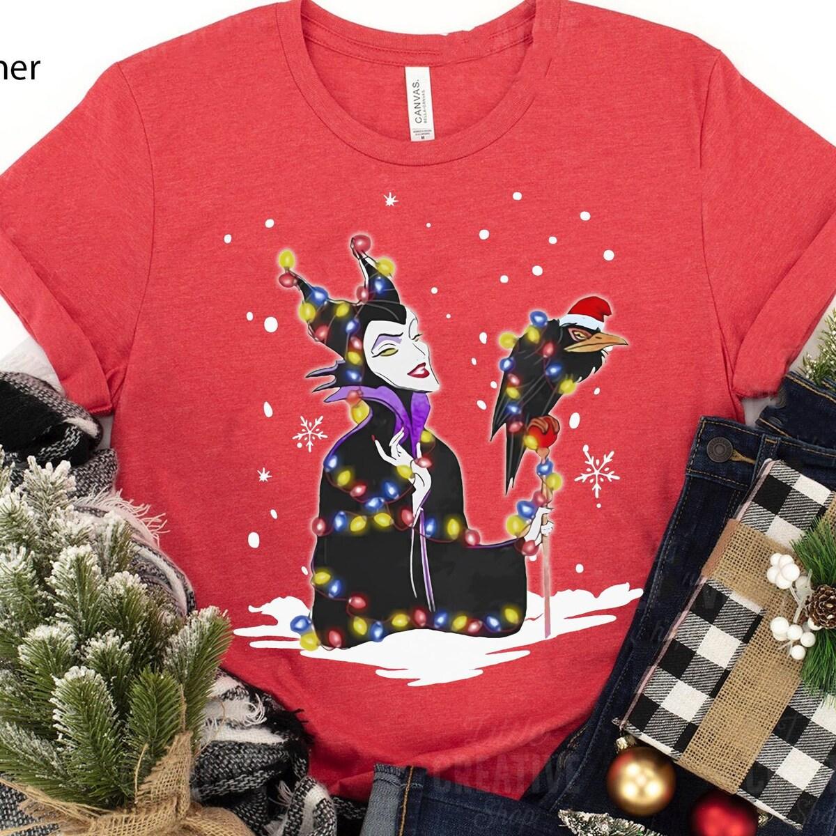 Maleficent Villains Christmas Disney Shirt 5