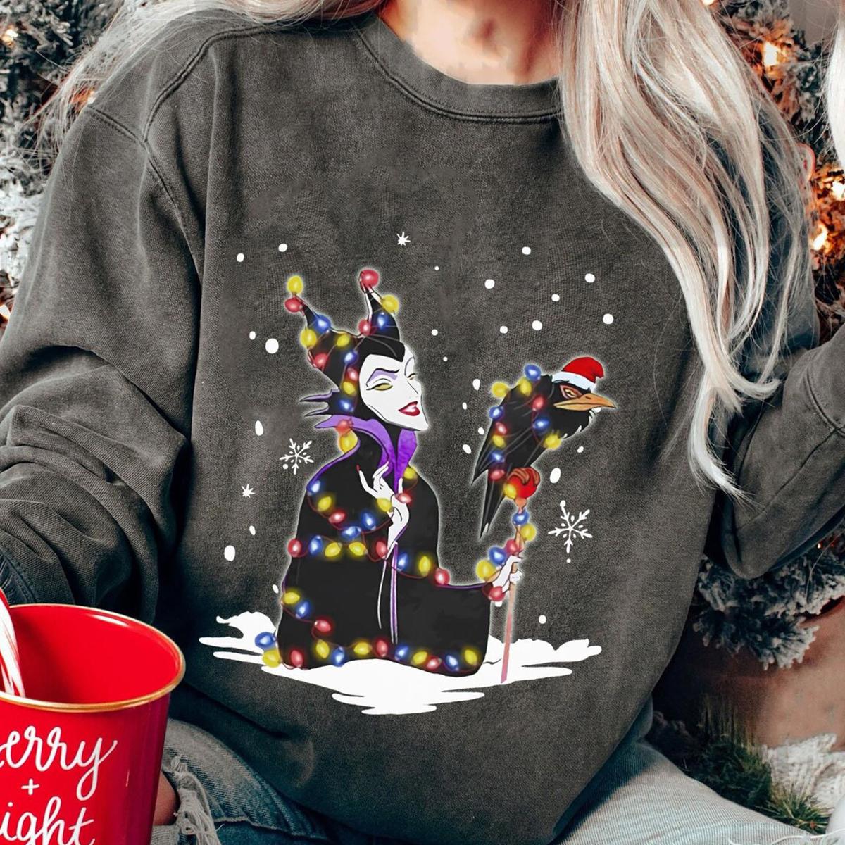 Maleficent Villains Christmas Disney Shirt 6