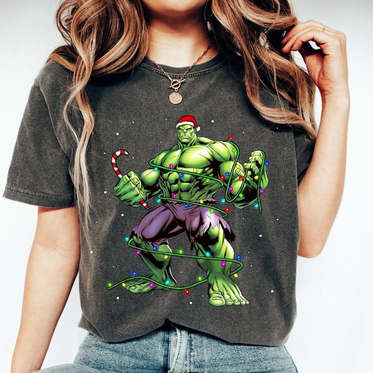 Marvel Avengers Incredible Hulk Christmas Shirt 2