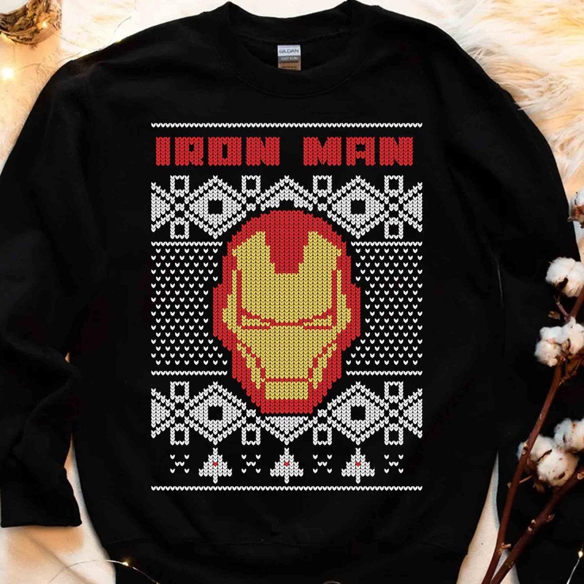 Marvel Christmas Iron Man Ugly Sweater Shirt 1