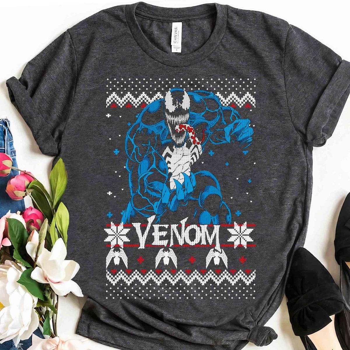 Marvel Christmas Venom Ugly Sweater Shirt 2