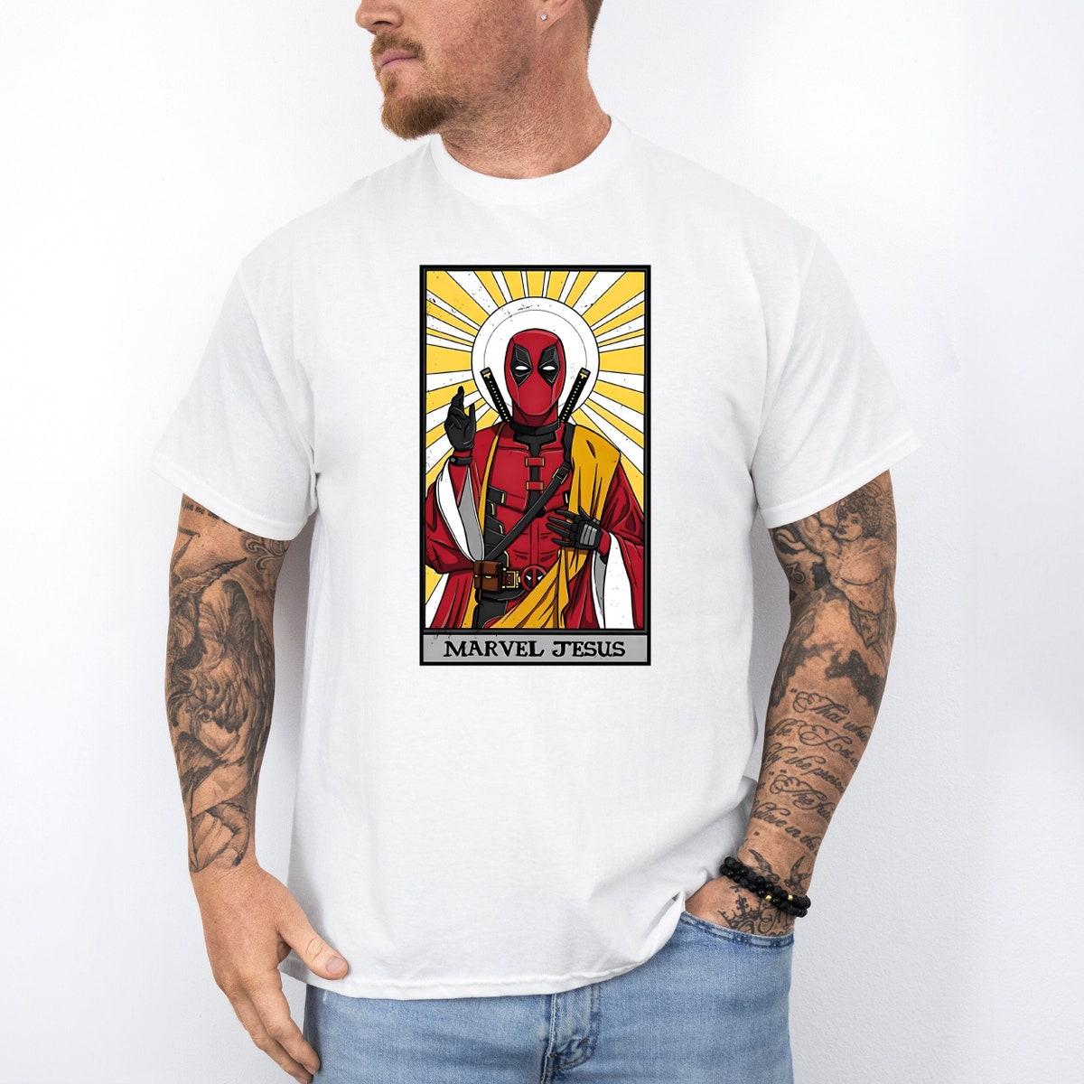 Marvel Jesus Sarcastic Marvel Avengers And Jesus Shirt 1