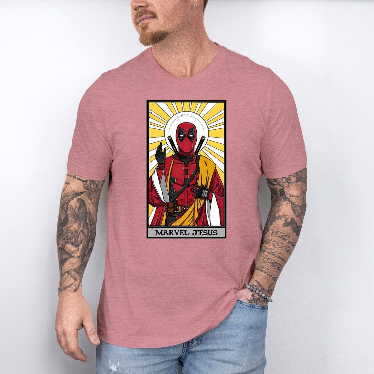 Marvel Jesus Sarcastic Marvel Avengers And Jesus Shirt 3