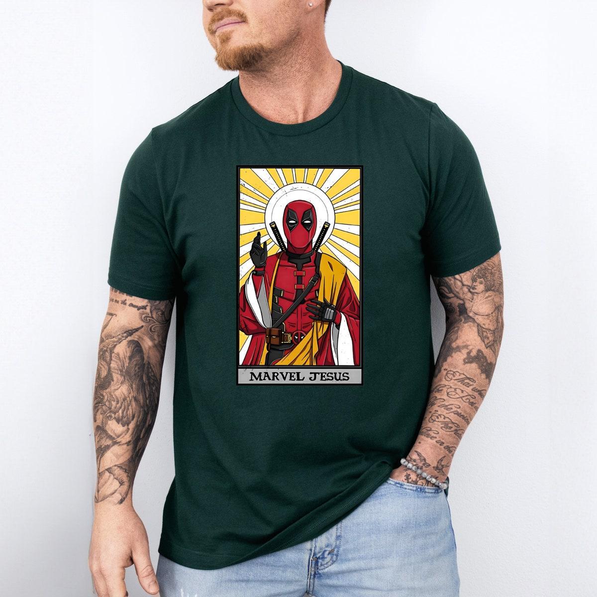 Marvel Jesus Sarcastic Marvel Avengers And Jesus Shirt 4