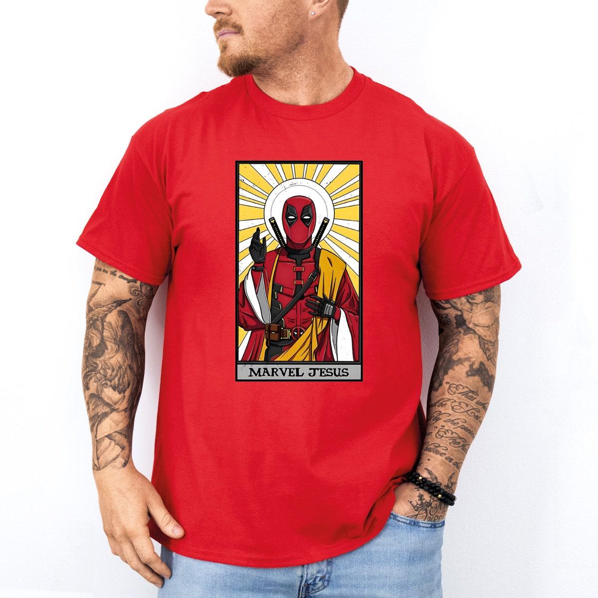 Marvel Jesus Sarcastic Marvel Avengers And Jesus Shirt 5