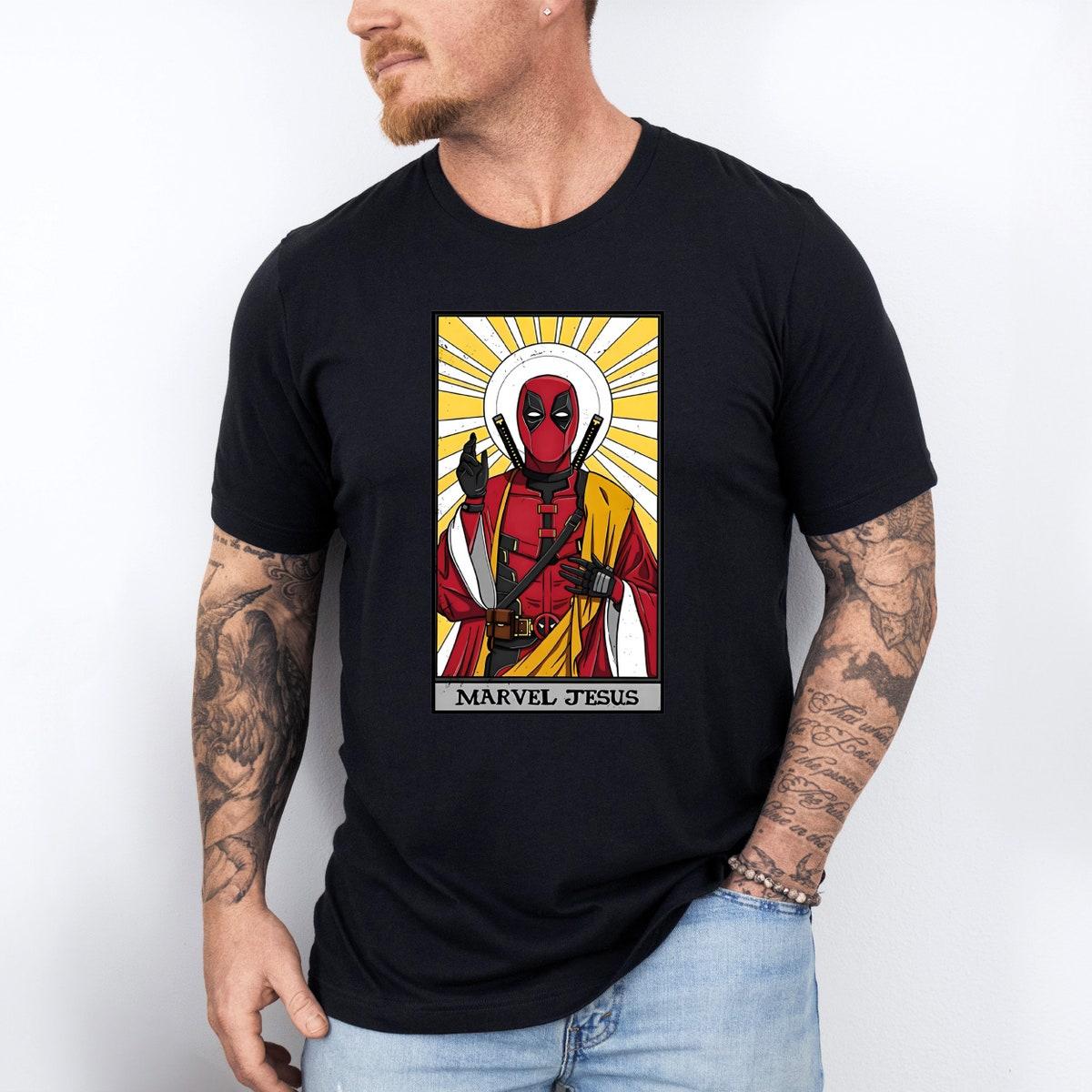 Marvel Jesus Sarcastic Marvel Avengers And Jesus Shirt 6