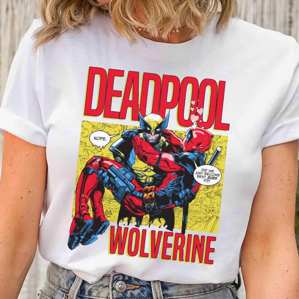 Marvel X men Deadpool And Wolverine Movie 2024 Logo Shirt 1