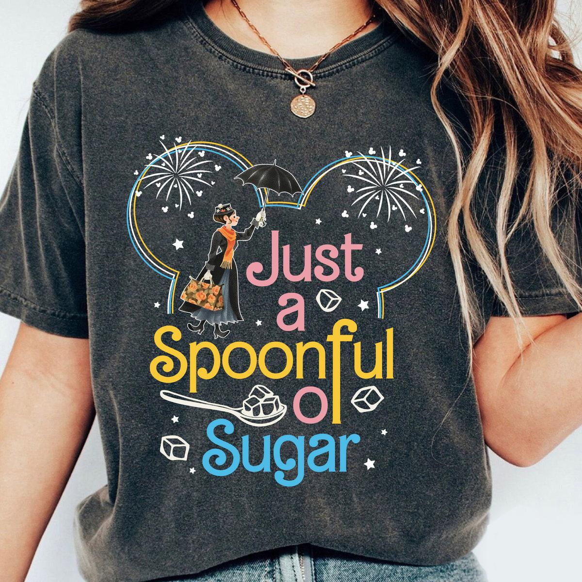 Mary Poppins Mickey Ears Just A Spoonful Of Sugar Shirt 5