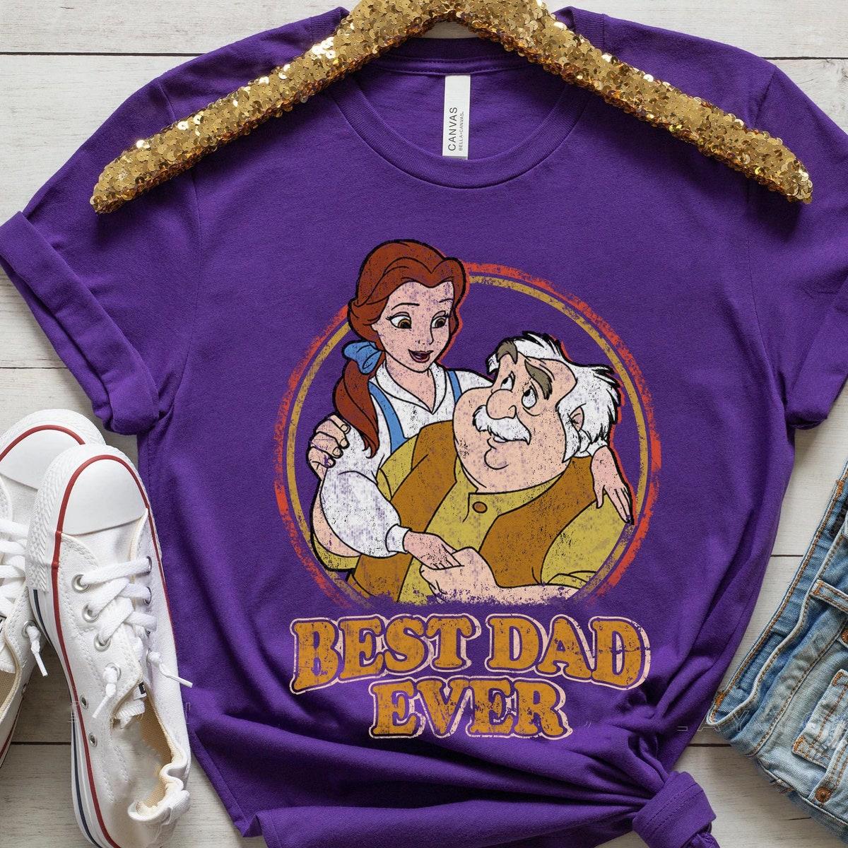 Maurice And Belle Princess Best Dad Ever Shirt 4