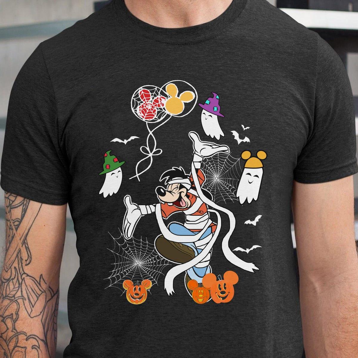 Max Roxanne Mummy Mickey Balloon Pumpkin Matching Shirt 3