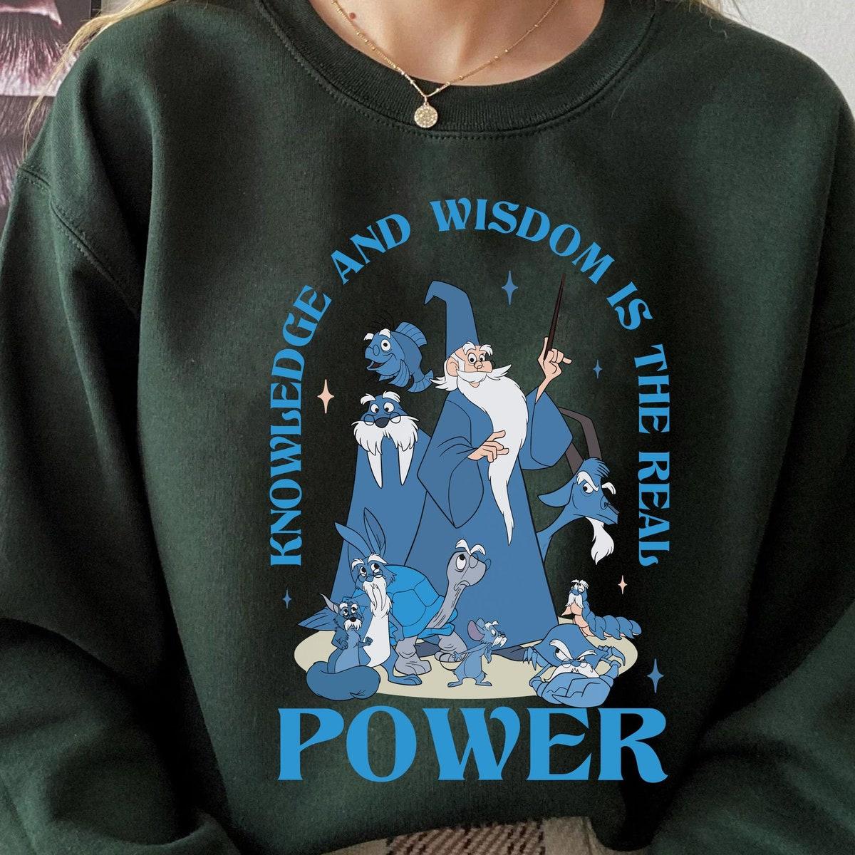 Merlin Knowledge And Wisdom The Real Power Shirt 3