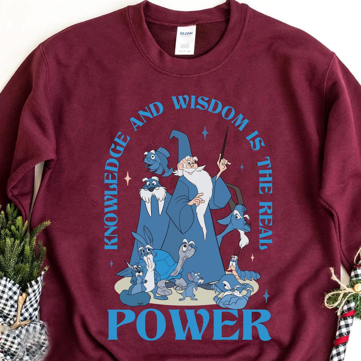 Merlin Knowledge And Wisdom The Real Power Shirt 5