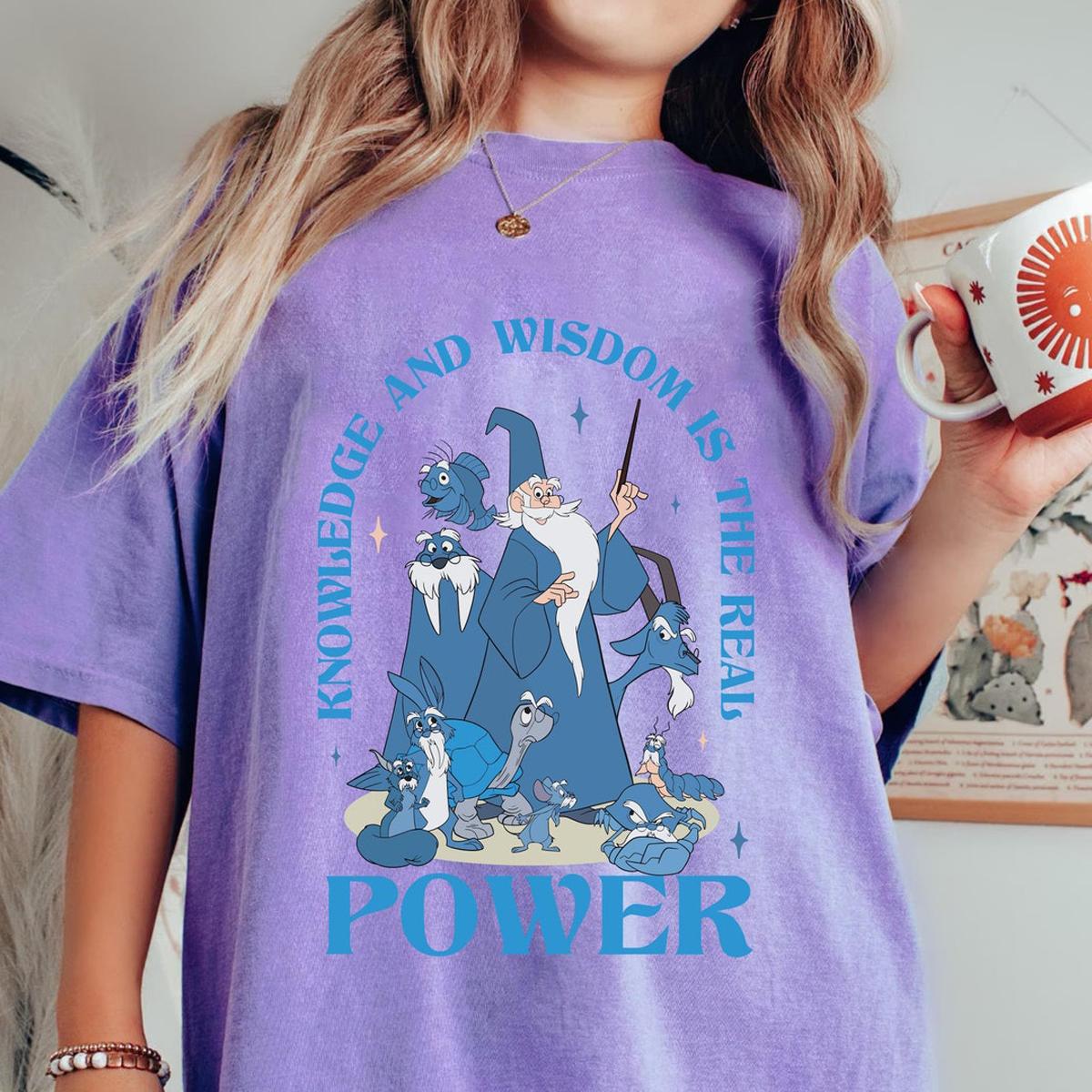 Merlin Knowledge And Wisdom The Real Power Shirt 7