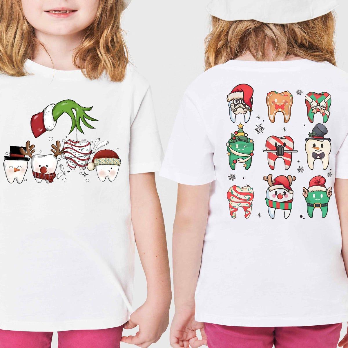 Merry Christmas Dentist Dental Xmas Shirt 2