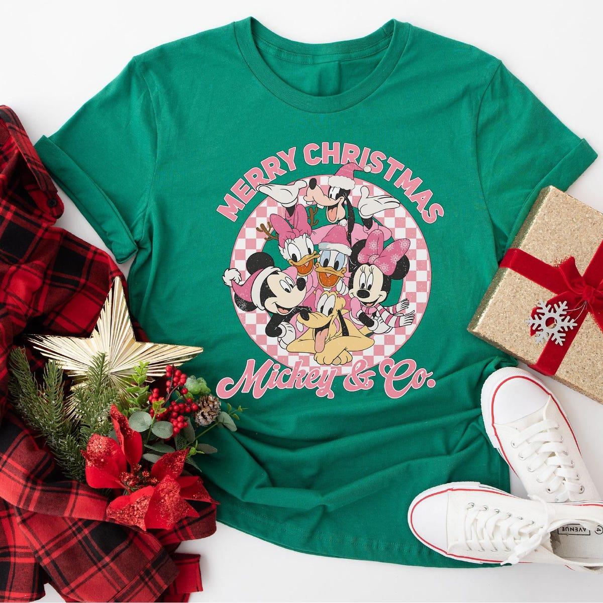 Merry Christmas Mickey And Co Best Christmas Ever Shirt 4