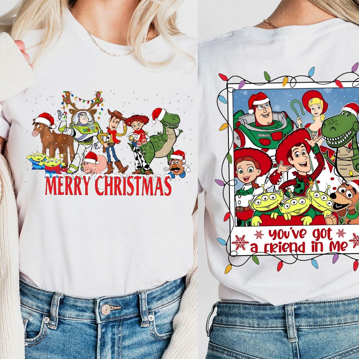 Merry Christmas Toy Story Disneyland X mas Shirt 1