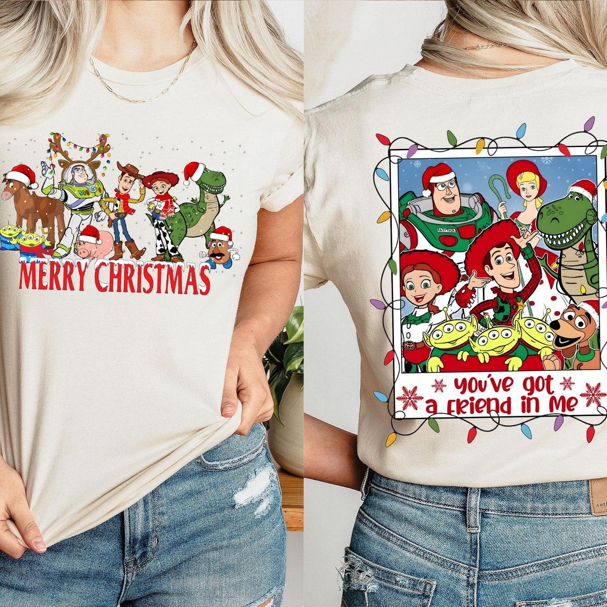 Merry Christmas Toy Story Disneyland X mas Shirt 2