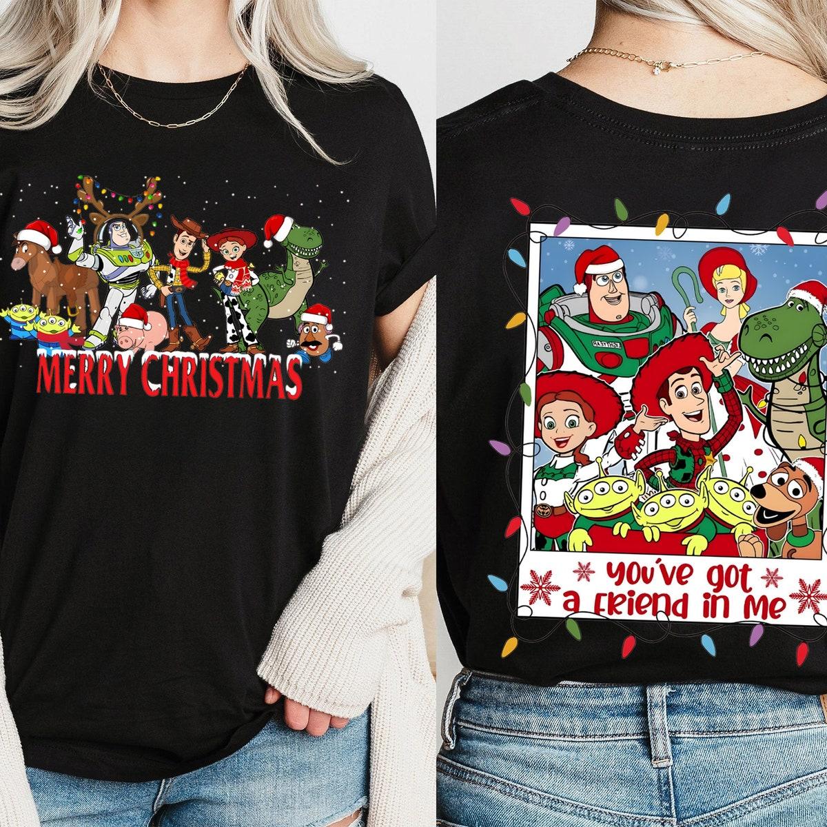 Merry Christmas Toy Story Disneyland X mas Shirt 5