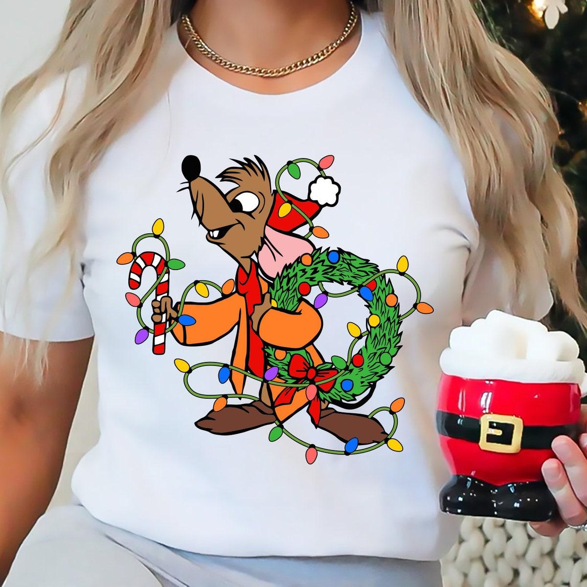 Mice Christmas Lights Shirt 3