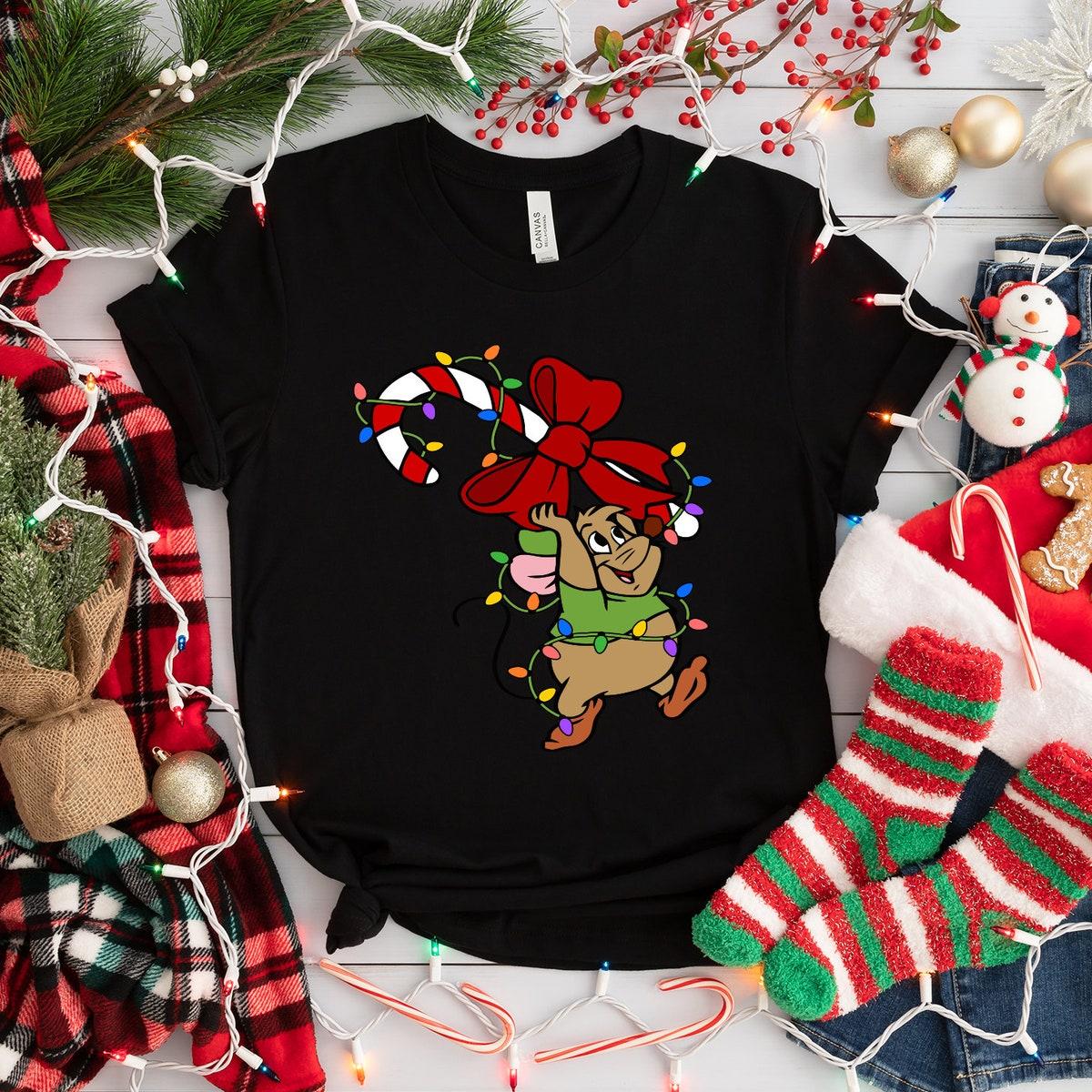 Mice Christmas Lights Shirt 4