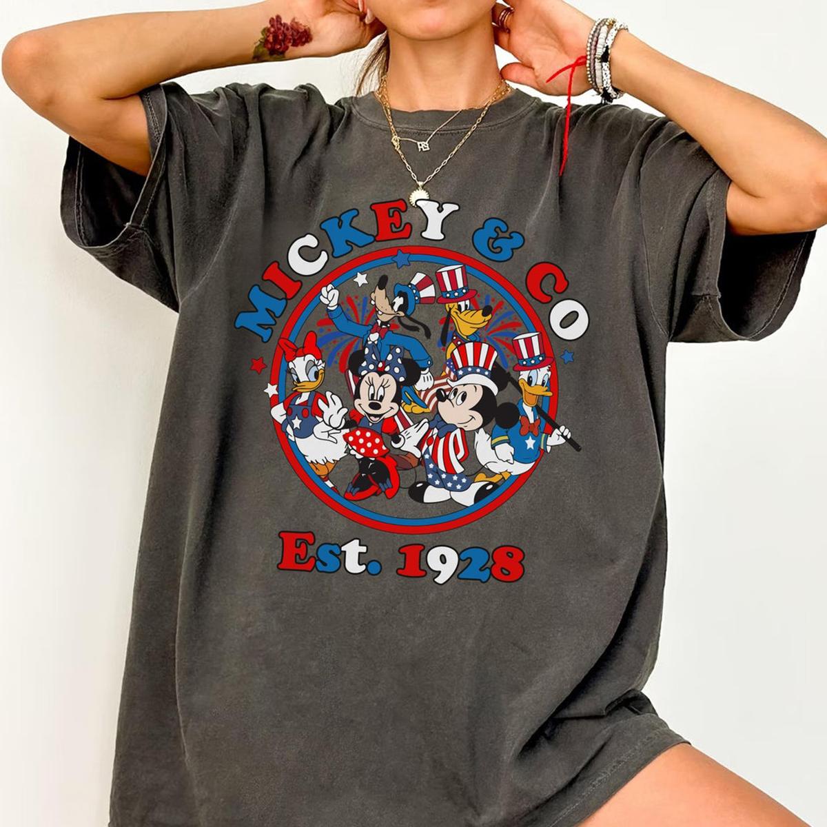 Mickey And Co Est 1928 Happy 4th Of July Shirt 4