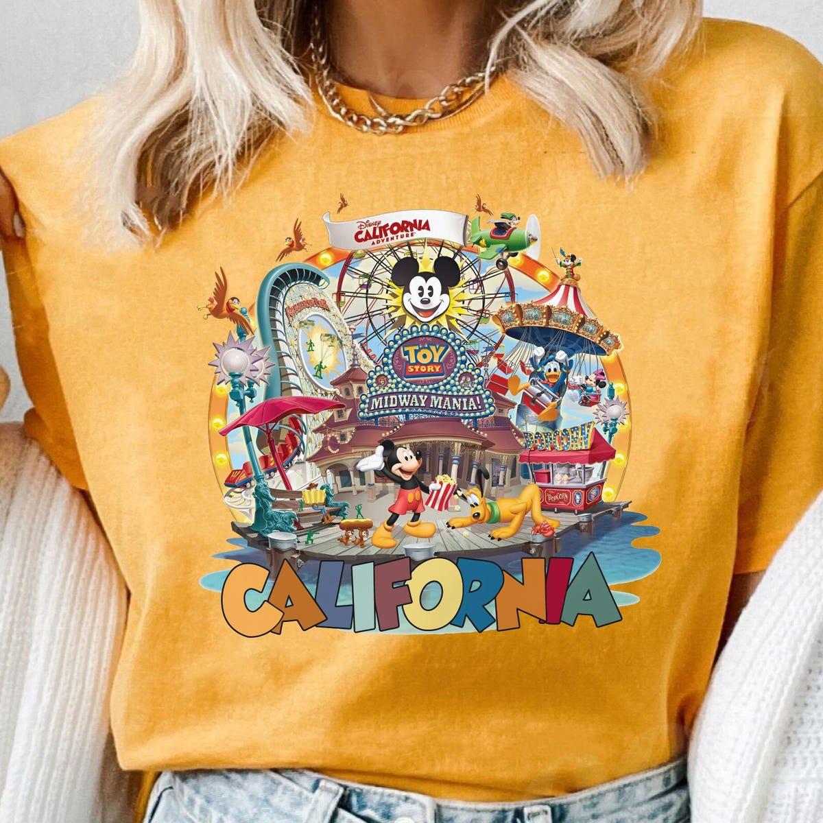 Mickey And Friends Disney California Adventure Shirt 3