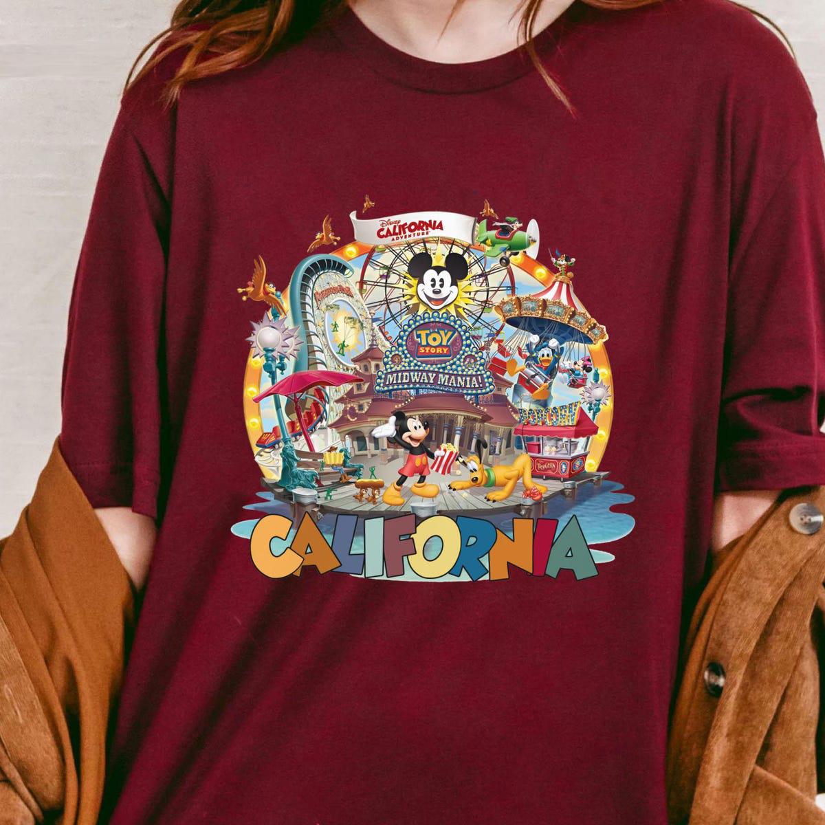 Mickey And Friends Disney California Adventure Shirt 4