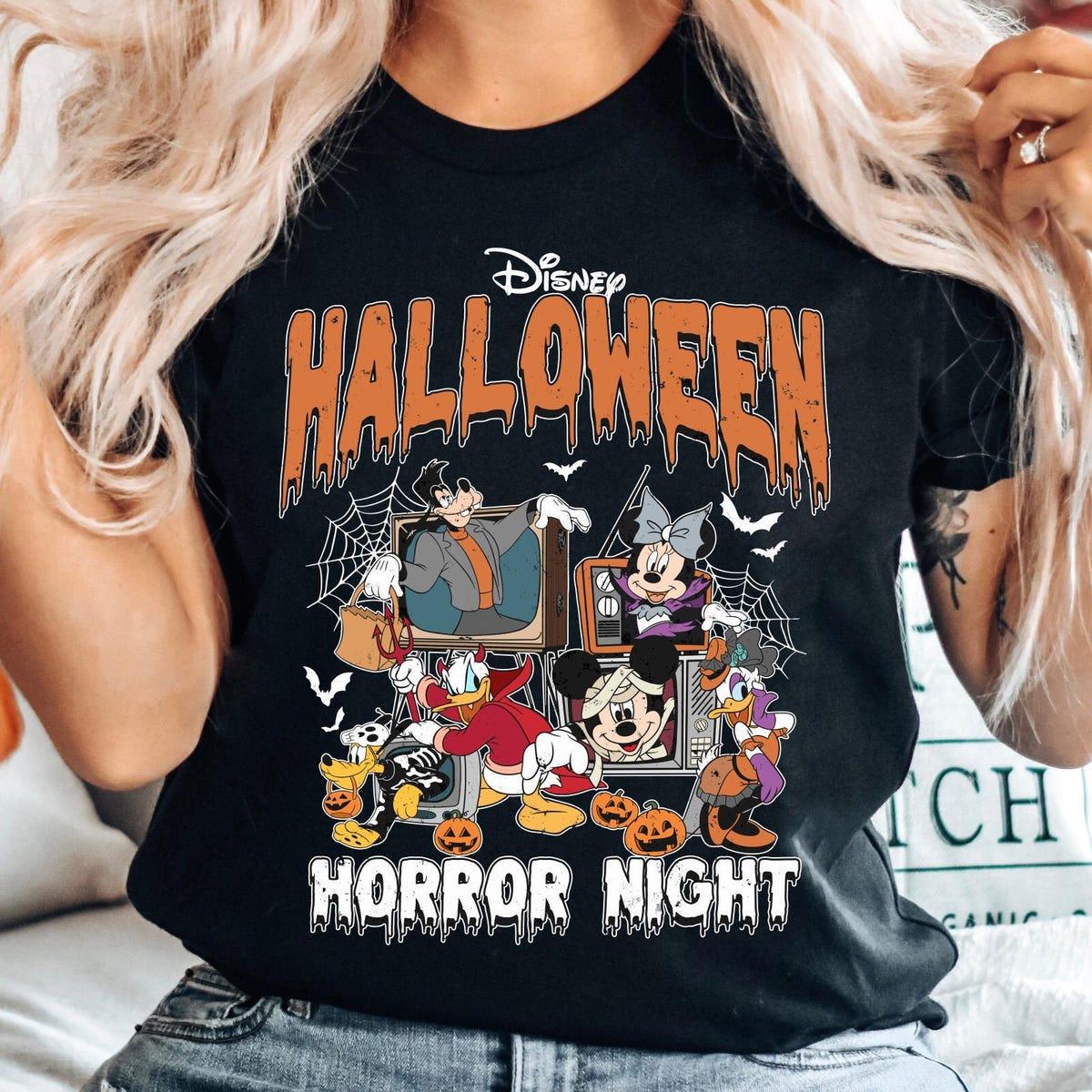 Mickey And Friends Halloween Costume Horror Nights Shirt 1