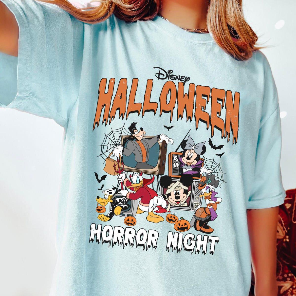 Mickey And Friends Halloween Costume Horror Nights Shirt 5