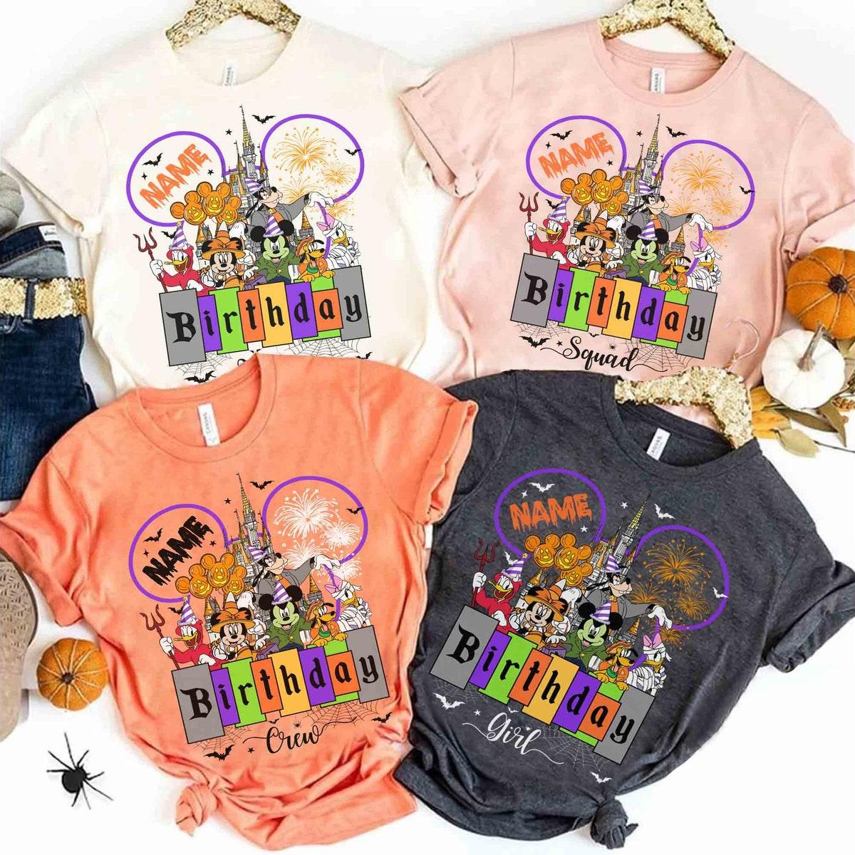 Mickey And Friends Halloween Costume Shirt 2