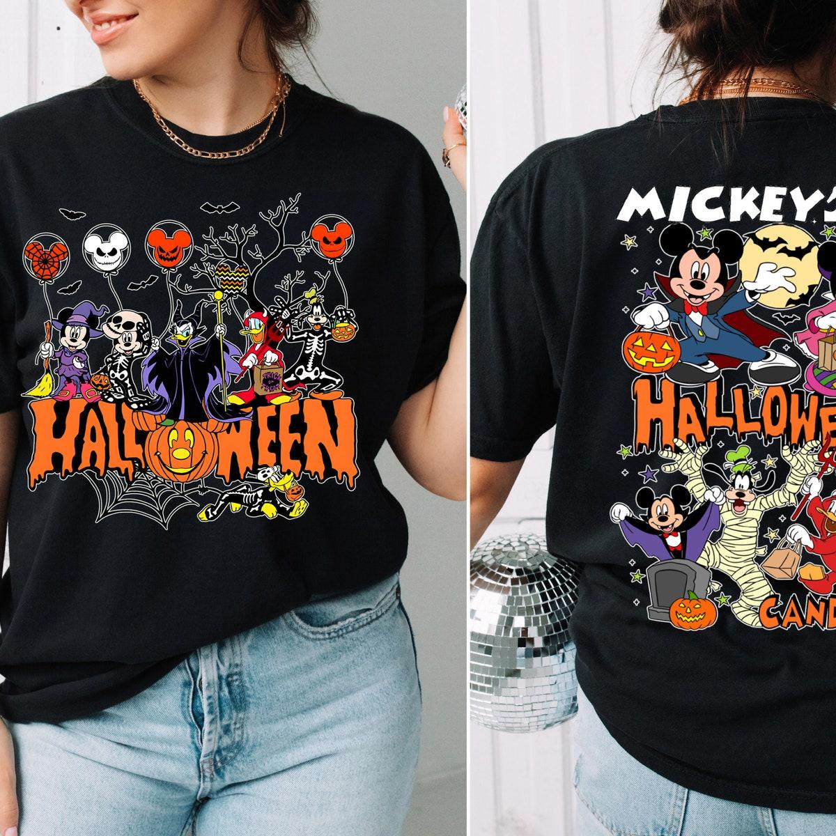 Mickey And Friends Halloween Matching Shirt 1