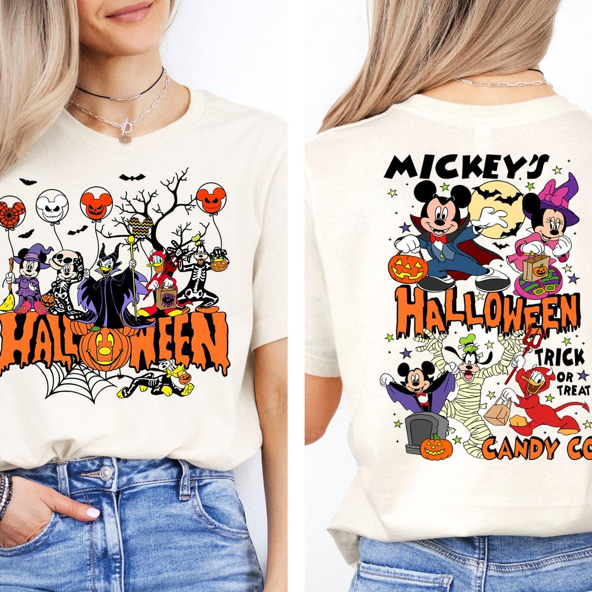 Mickey And Friends Halloween Matching Shirt 3