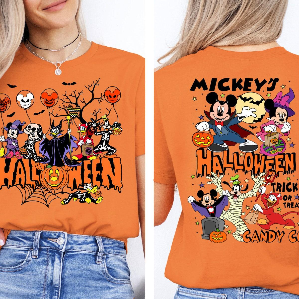 Mickey And Friends Halloween Matching Shirt 4